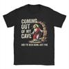 Jesus Coming Out Of My Cave TShirt for Unisex Novelty Pure Cotton Tees Round Neck Short Sleeve T Shirt Gift Idea Tops