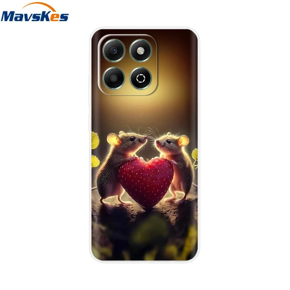 Für Honor X6b Hülle HonorX6b Beliebte Coole Cartoon Weiche Silikon Rückabdeckung für Honor X6b Hülle für Honor X 6b 6.56'' Schale Fundas