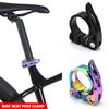 31.8/34.9mm MTB Road Bike Seat Post Clamp,fast ReleasUltralight Aluminum AlloyMountain Bicycle Seatpost Cycling Parts