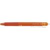Pilot LFBK230EF10O Rubbed and Erase Ballpoint Pen, Frixion Ball Knock, 0.5, Orange, 10 Pcs