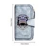 Angry Gorilla Printed Long Wallet Fashion Purse Forever Card Holder Casual Daily Multi Slot Pocket