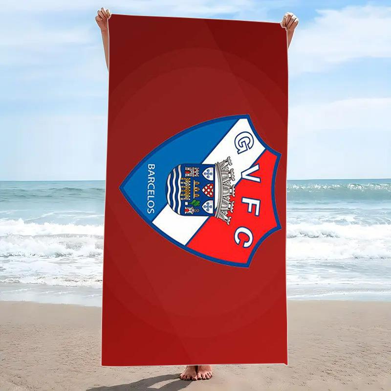 Gil Vicente FC Print Beach Towel, Large Soft Quick Dry Towel for Beach Camping Swimming