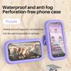 360 ° Rotatable Bathroom Waterproof Phone Case Bathroom Shower Drama Chasing Tool Kitchen Wall Hanging Lazy Person Bracket (Green)