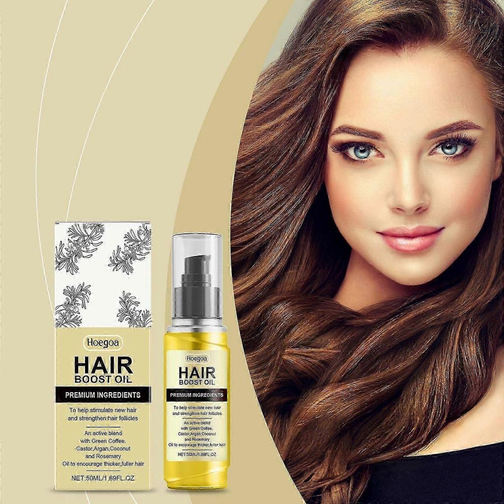 Hoegoa Rosemary Soft Hair Care Essence Oil Nourishing Moisturizing Improved Dry Frizzy Refreshing Oil Control Hair Care Oil