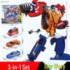 Tobot Warriors Transforming Car Robot Toy - Galaxy Detectives Sonic Thunder for Boys