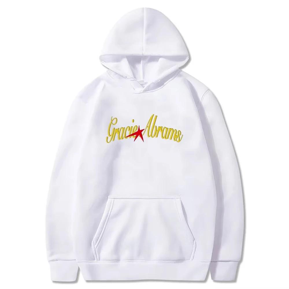 Gracie Abrams Hoodie Star Merch Tour Long Sleeve Streetwear Men Women Hooded Sweatshirt  Trends Can Be Worn In Autumn