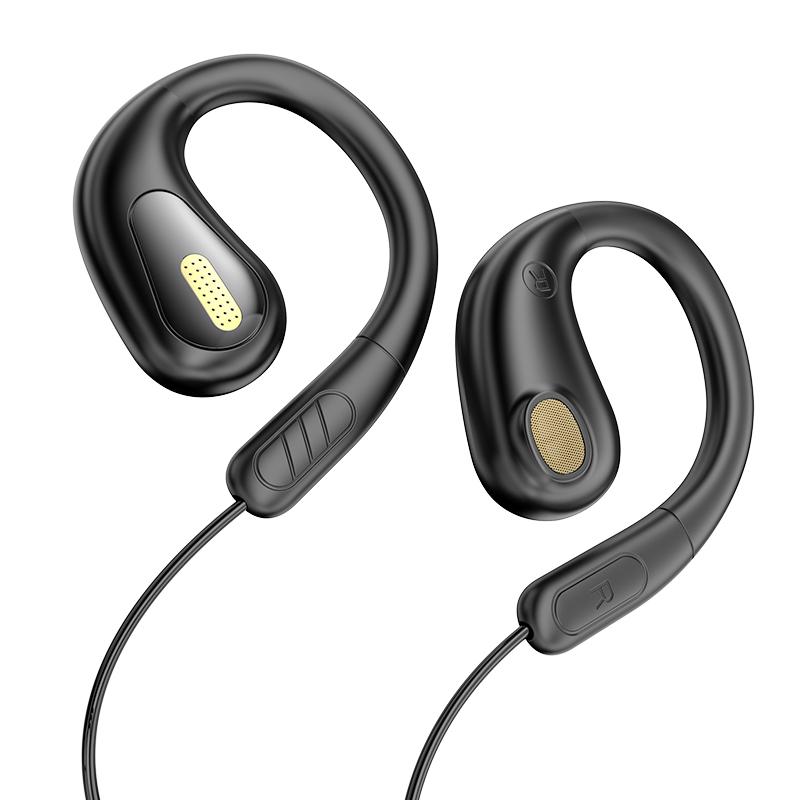 NUEVO Auriculares con Control por Cable Tipo Clip-on Tipo C y 3.5mm Auriculares Inalámbricos con Sonido Envolvente 9D Auriculares Deportivos Auriculares ENC con Micrófono HD Para Samsung