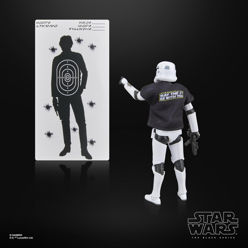 Hasbro STAR WARS Black Series 4th is Star Wars Premium Collection 15cm Action Figure Star Wars Gift G2518 Authentic Stormtrooper, "May Day!"