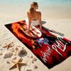 1pc Chucky3 Beach Towel, Comfortable and Thick, and Swimming/Bath/Picnic/Camping Towel, Suitable for Seaside Beaches