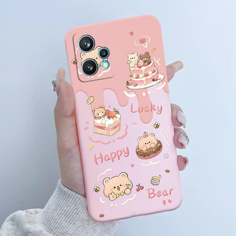 For Realme 9 Pro Plus Phone Case RMX3392 RMX3393 Flower Girl Design Soft Silicone TPU Back Housing For Realme9 4G RMX3521 Covers