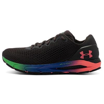 Hommes UA HOVR Rise 4 Noir Vert Bleu Rouge 3025225-101