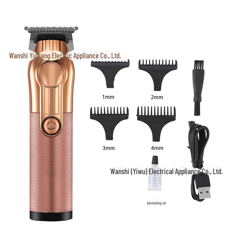USB Rechargeable LCD Display Electric Hair Clipper & Razor