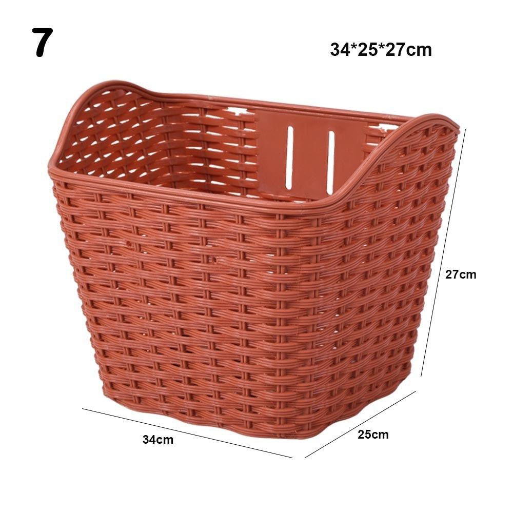 Hollow Children Bike Basket Multicolors Scooter Handlebar Basket Rear Cycling Accessories