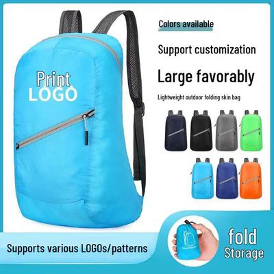 2022 Wasserabweisender Outdoor-Falt-Reiserucksack, Leicht und Anpassbar