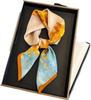 Natural Silk Scarf Women Neck Pashmina Kerchief Foulard Female Bandana Scarves Hijab Shawl Wraps Square Headkerchief