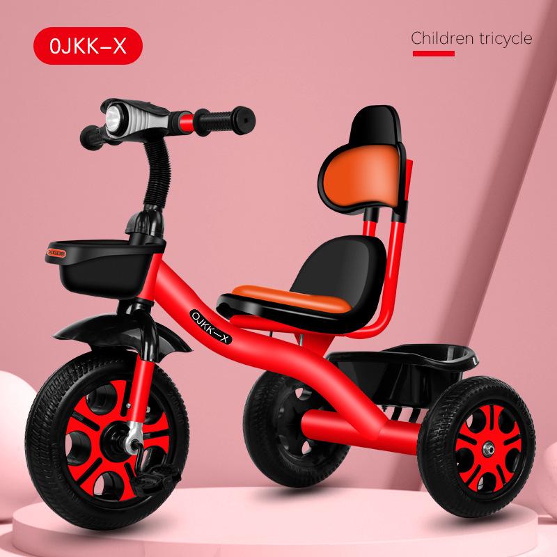 Children's Large Pedal Tricycle for Ages 1-6