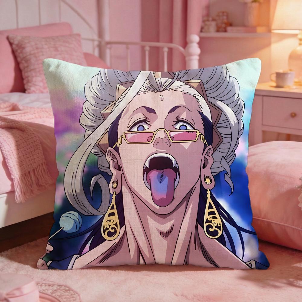 Anime RRecord Of Ragnarok Cushion Cover Premium Comfort Reversible Pillow Cove Two In One Design For Any Room  Car Interior