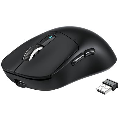 X ATTACK SHARK X3 Gaming Wireless Original PAW3395 26000 TTC Kaihua 200 Hours Battery Black A.JAZZ Mouse, Ultra-Lightweight, 2.4G/Bluetooth/Wired