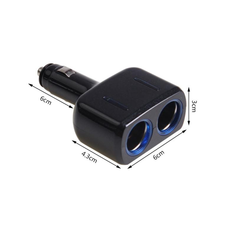 Cigarette Lighter One Point Two Multi-functional Car Charger Can Be Adjusted 90 Degrees New Car One Point Two Car Charger