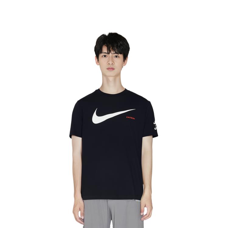 Nike T Shirts Men's Crew Neck Moderate Straight Fit CK2253-010