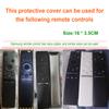Soft Silicone Remote Control Protective Cover Anti Slip Full Wrap Protective Sleeve Universal Household Controller Guard Shell