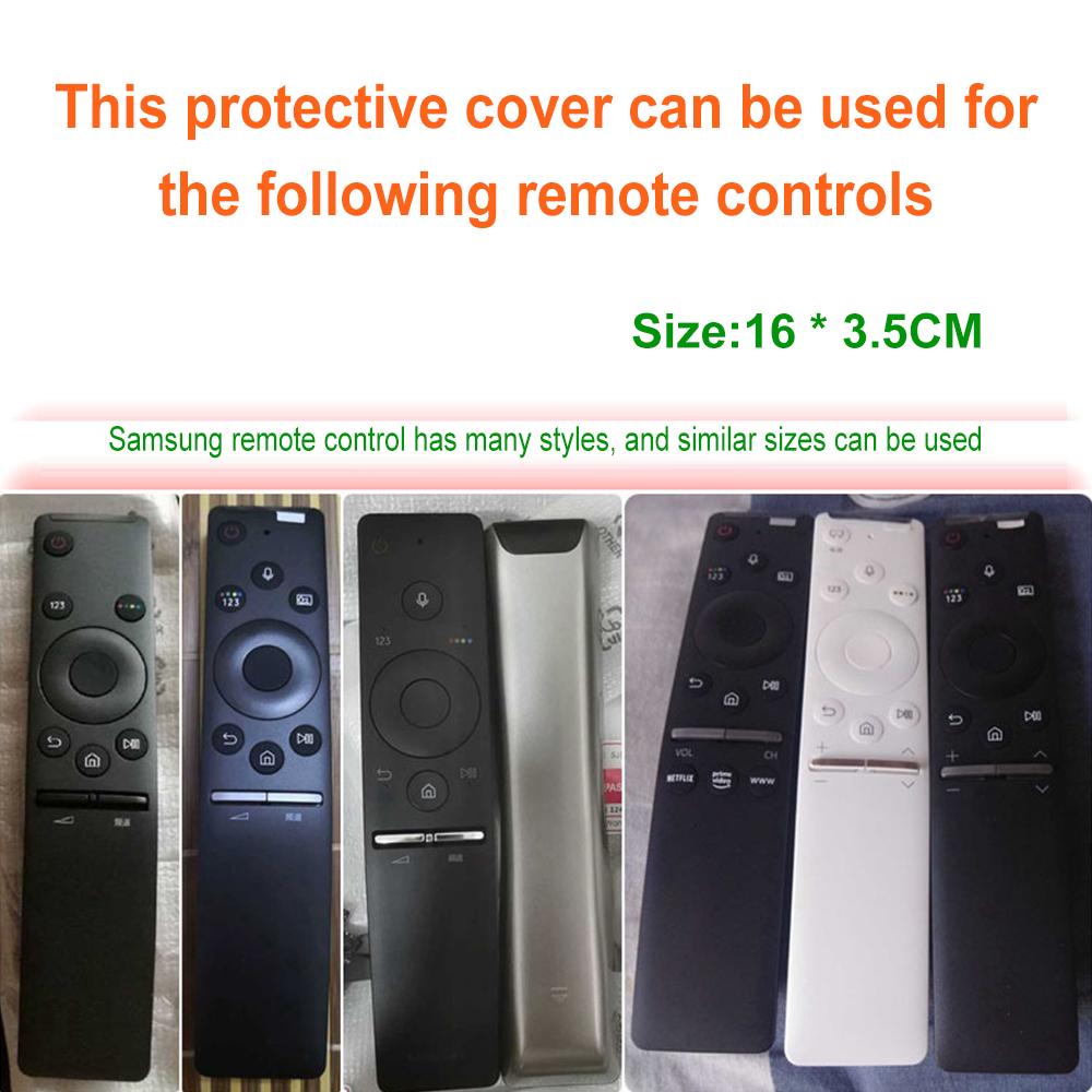 Soft Silicone Remote Control Protective Cover Anti Slip Full Wrap Protective Sleeve Universal Household Controller Guard Shell