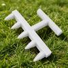 huaqianguhh 3D Printed Seeder, One-Piece Molding Hole Making Impact-Resistant Ergonomic T-Shaped Grip Gardening Seeds Sowing Tool