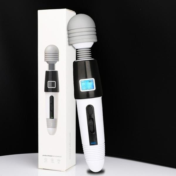 64 Modes Body Massage Powerful Magic Wand Vibrator Huge Head AV Vibrator Clitoris Stimulator Erotic Product Sex Toys for Woman Bullet