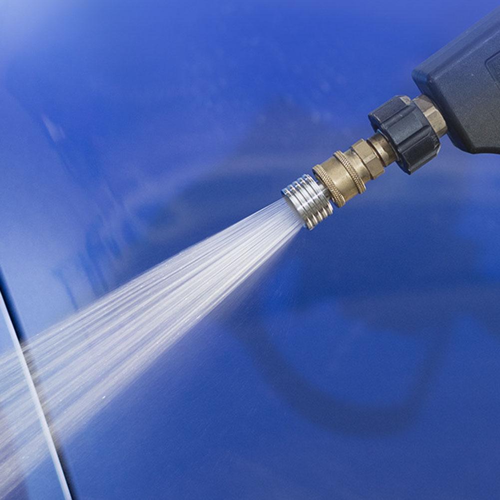 High Pressure Washer Jet Washing Nozzle Stainless Steel Nozzle Car Washing Tool