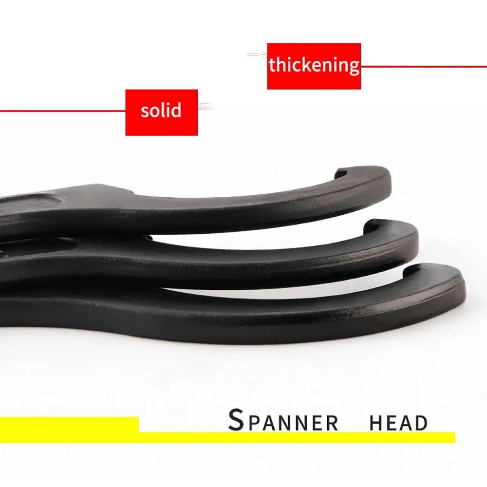 1Pcs Steel Coil Wrench Universal C Spanner New Spiral Spanner Tool  Motorcycle Bike Absorber Shock