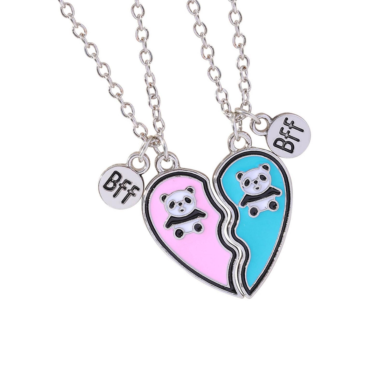 

2 шт. подвеска в виде сердца в виде авокадо, цепочка с подвеской в виде сердца, ожерелья в виде авокадо для лучших друзей, милый кулон, ювелирное украшение в подарок 66