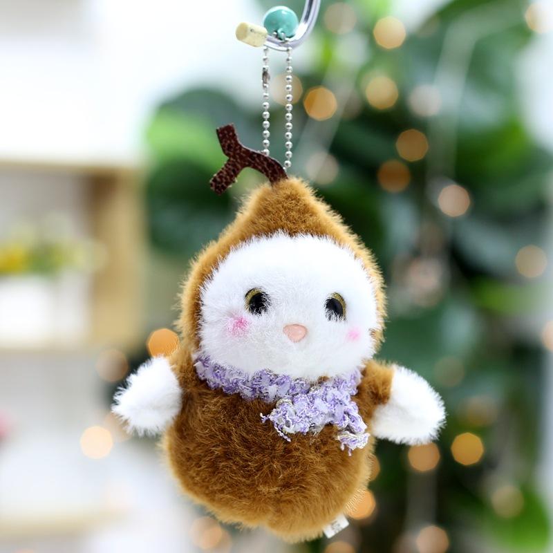 Cute Cute Gourd Baby Pendant Plush Toy Doll Cartoon Bag Hanging Keychain Rag Doll Doll