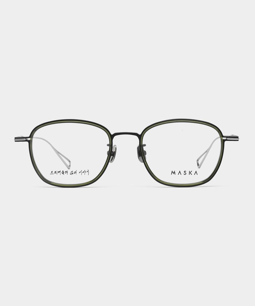 Maseuka Cloud_A2 04Sg A Cloud A2 Green Matte Black Acetate
