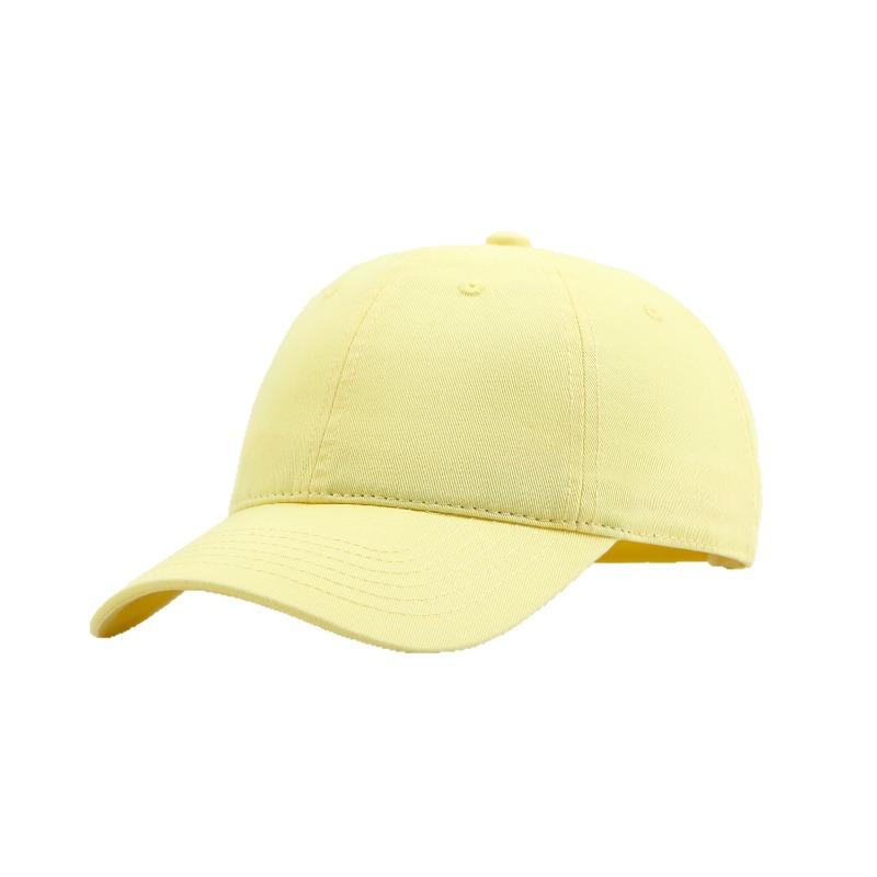 Pure cotton spring and summer baseball cap women's casual sun hat showing face small cap men's hat plus