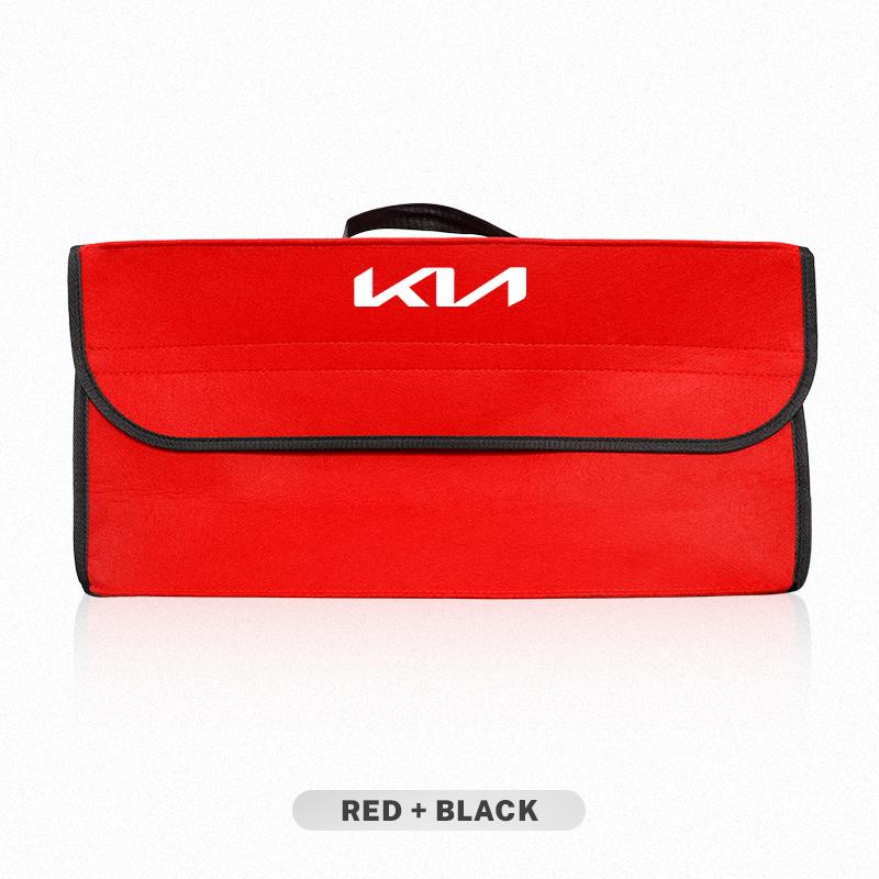 AEF1 Car Trunk Organizer Box Large Capacity Folding Storage Bag For KIA K3 Sportage Carnival K5 Seltos Pegas KX1 EV5 Sonet EV6 K4 EV3