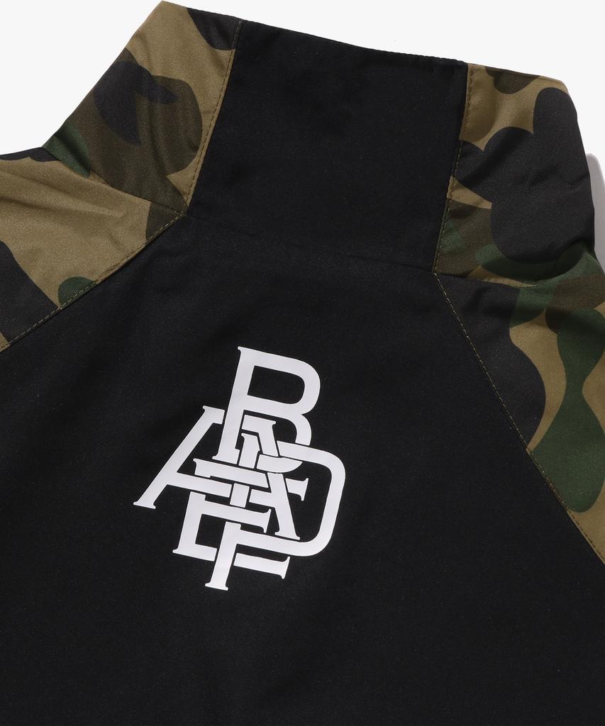Bape First Camo Stand Collar Track Jacket (M) Green