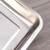 Jieyajie 304 Stainless Steel Rectangular Serving Tray