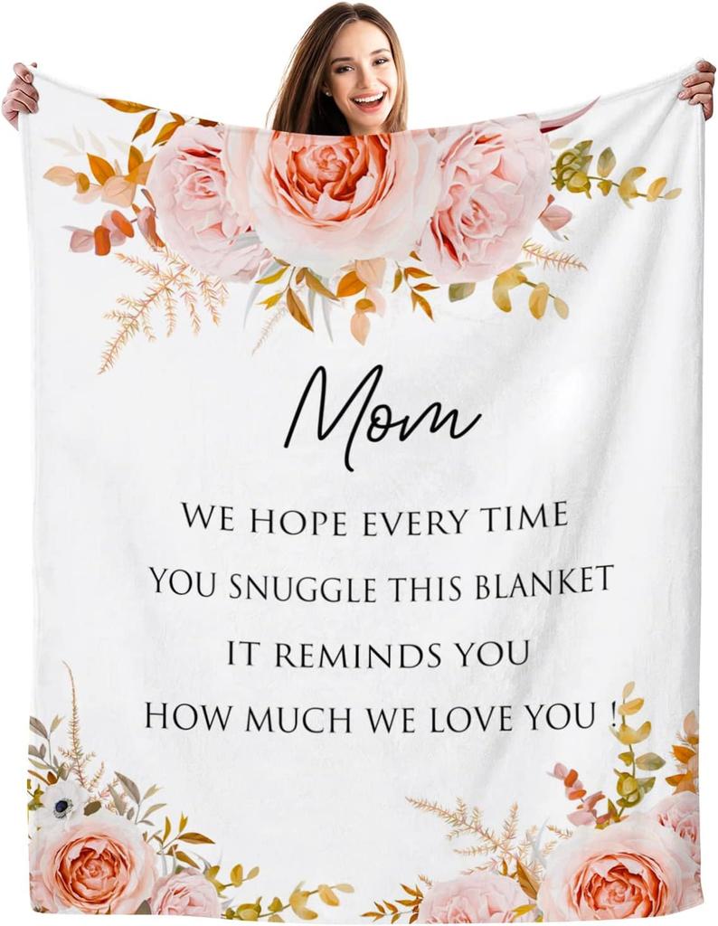 Inspirational Christian Throw Blanket for Women with Bible Verse Soft Flannel Healing Gift X Inches