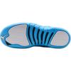 Air Jordan 12 Retro GS Melo 2025 Kids Sneakers White University-Blue Metallic-Silver 153265-112