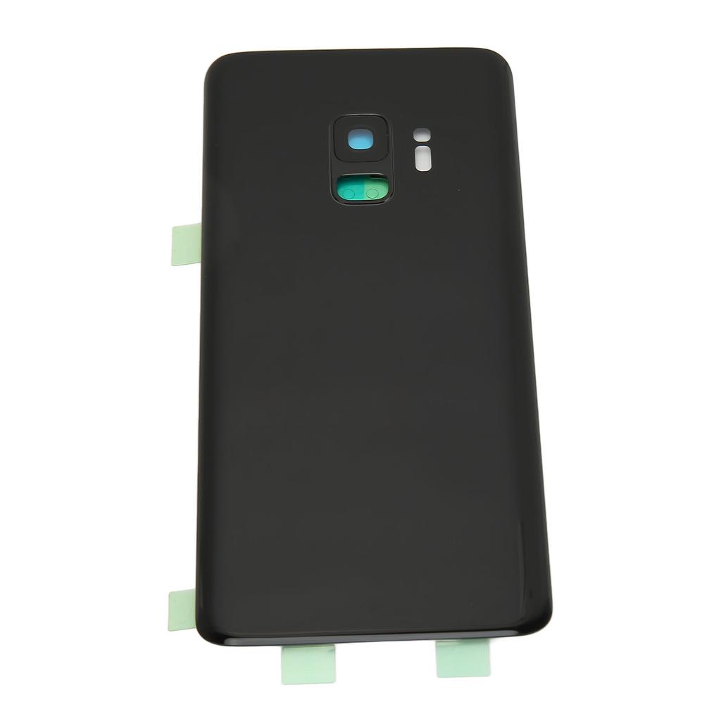 Battery Back Glass Cover Waterproof Rear Door Housing with Pre Installed Camera Lens and Adhesive for Galaxy S9 G960
