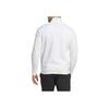 adidas Jaqueta Manga Comprida Cor Sólida Logo Jaquetas Masculinas Branco HY3276