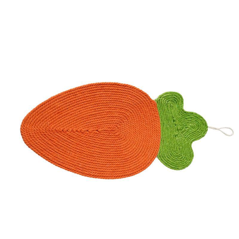 Meowxianer Watermelon Cat Scratching Board & Hemp Mat Cat Toy Set