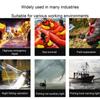 Various Colors Fishing Net Signal Light Attract Fishing Net Lamp Float Light