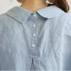 Spring/Summer 2023 Korean Loose Fit Cotton Linen Dress Shirt (Plus Size Available)