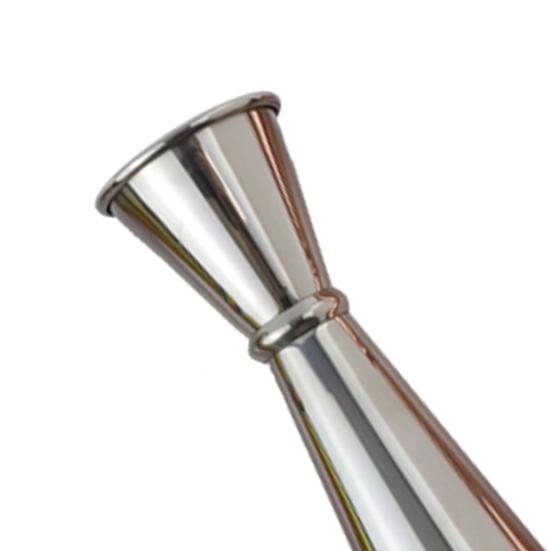 Stainless Steel Cocktail Jigger Double Measuring Cup with Measurements Inside for Bartenders Home Use Professional Bar Tool for Accurate