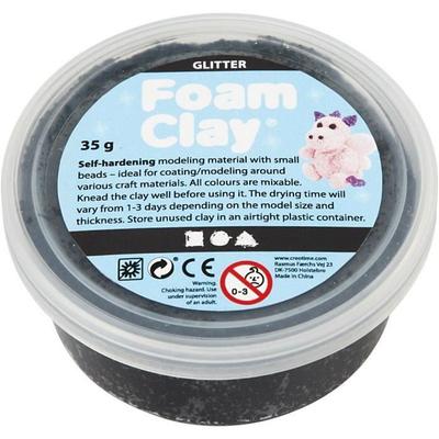 Creativ Company Foam Clay, Modeling Clay, Black, Kids, Boy-Girl, 35 G, 1 Piece(s)