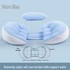SnoozeShade U-Shape Pregnancy Pillow: Lumbar & Belly Support for Side Sleepers