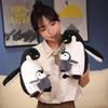 Simulation mother and child penguin doll plush toy aquarium little penguin doll children soothing doll