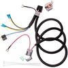 FARBIN Car Horn Loud 12v High/Low Tone Super Loud Horn Waterproof Electric Horn for Truck Motorcycle Train Black/Blue/Red/Yellow