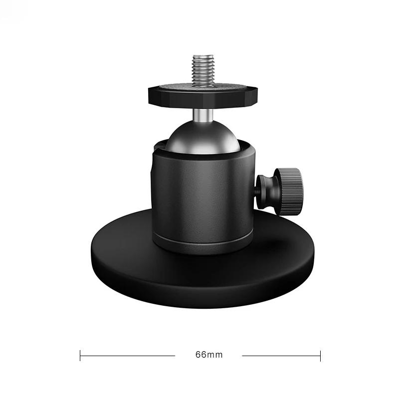 Mocna przyssawka magnetyczna Śruba 1/4 cala Głowica kulowa Mocowanie Podstawa Adapter do Aparatu DSLR Statywu Monopodu Kamery Lampy